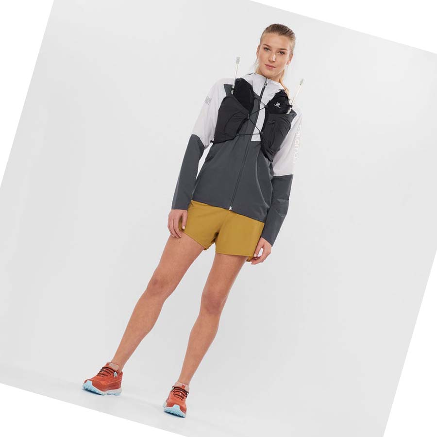 Chaquetas Salomon BONATTI TRAIL WATERPROOF Mujer Grises | MX 2493CTV